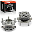 APHB1650 2 Pcs Rear Wheel Hub Bearing Assembly with ABS