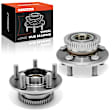 APHB1658 2 Pcs Front Wheel Hub Bearing Assembly with ABS