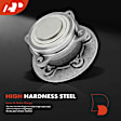 APHB1664 2 Pcs Front Wheel Hub Bearing Assembly with ABS