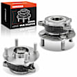 APHB1667 2 Pcs Front Wheel Hub Bearing Assembly
