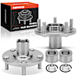 APHB1673 2 Pcs Front Wheel Bearing Hub Assembly
