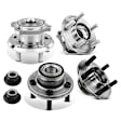 APHB1687 4 Pcs Front & Rear Wheel Bearing & Hub Assembly