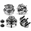 APHB1688 4 Pcs Front & Rear Wheel Bearing & Hub Assembly