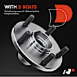 APHB1690 4 Pcs Front & Rear Wheel Bearing & Hub Assembly