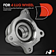 APHB1693 Rear Passenger Wheel Bearing & Hub Assembly