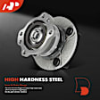 APHB1704 2 Pcs Rear Wheel Hub & Bearing Assembly