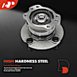APHB1705 Rear Driver or Passenger Wheel Hub & Bearing Assembly