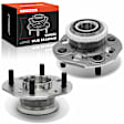 APHB1708 2 Pcs Rear Wheel Hub Bearing Assembly