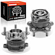 APHB1720 2 Pcs Rear Wheel Hub Bearing Assembly