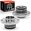 APHB1722 2 Pcs Rear Wheel Hub Bearing Assembly