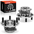 APHB1726 2 Pcs Rear Wheel Bearing Hub Assembly