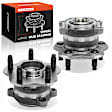 APHB1728 2 Pcs Rear Wheel Hub Bearing Assembly