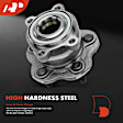 APHB1728 2 Pcs Rear Wheel Hub Bearing Assembly