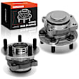 APHB1754 2 Pcs Front Wheel Bearing Hub Assembly