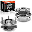 APHB1786 2 Pcs Front Wheel Hub Bearing Assembly