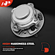 APHB1788 2 Pcs Front Wheel Bearing Hub Assembly