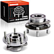 APHB1798 2 Pcs Front Wheel Bearing Hub Assembly