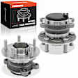 APHB1804 2 Pcs Rear Wheel Hub & Bearing Assembly