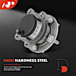 APHB1804 2 Pcs Rear Wheel Hub & Bearing Assembly