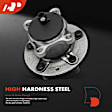 APHB1808 2 Pcs Rear Wheel Hub & Bearing Assembly