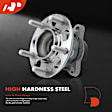 APHB1935 2 Pcs Wheel Hub and Bearing Assembly with ABS