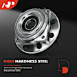 APHB1950 2 Pcs Wheel Hub and Bearing Assembly