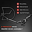 APHHA003 Inlet & Outlet HVAC Heater Hose Assembly