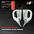 APHHI041 2 Pcs Front Driver & Passenger Hood Hinge