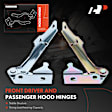 APHHI224 2 Pcs Front Hood Hinge