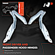 APHHI385TW 2 Pcs Driver & Passenger Hood Hinge