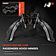 APHHI403TW 2 Pcs Driver & Passenger Hood Hinge