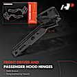 APHHI454 Front Driver Hood Hinge