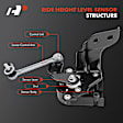 APHLS0255 Front Driver Ride Height Level Sensor