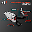 APHLS0487 2 Pcs Ride Height Level Sensor