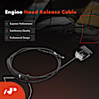 APHRC081TW Front Hood Release Cable with Handle