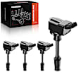 APIC0172 4x Ignition Coils with 4 Pins