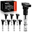 APIC0221 8x Ignition Coils with 4 Pins