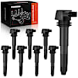 APIC0232 8x Ignition Coils with 4 Pins