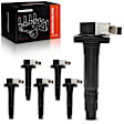 APIC0244 6x Ignition Coils with 2 Pins