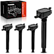 APIC0321 Engine Ignition Coil Packs Set of 4