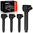 APIC0356 4x Ignition Coils with 3 Pins