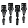 APIC0362 4x Ignition Coils with 4 Pins