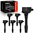 APIC0376 6x Ignition Coils with 2 Pins