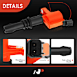 APIC0432PG 8x Ignition Coils with 2 Pins