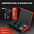 APIC0491MF 8-Piece Kit Ignition Coil and Platinum Spark Plug Kits