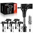 APIC0494MF Ignition Coil & Platinum Spark Plug Kit Set of 6