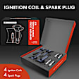 APIC0506 4x Ignition Coil & IRIDIUM Spark Plug Kits
