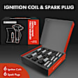 APIC0518 12-Piece Kit Ignition Coil and Iridium Spark Plug Kits
