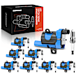 APIC0524 16-Piece Kit Blue Ignition Coil and Iridium Spark Plug Kits