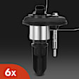 APIC0539PG 12-Piece Kit Black Ignition Coil and Iridium Spark Plug Kits